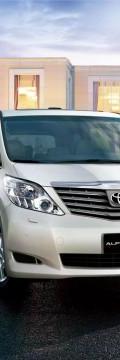 TOYOTA Generación
 Alphard II 3.0 i V6 (220 Hp) Características técnicas
