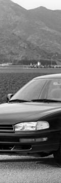 TOYOTA Camry III 2.2 (SXV10) (136 Hp) Características técnicas
