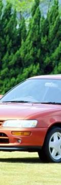 TOYOTA Corolla Compact (E10) 2.0 D XL (72 Hp) Technical сharacteristics
