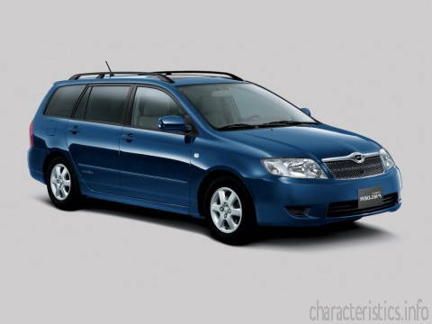 TOYOTA Поколение
 Corolla Fielder 1.5 i (110 Hp) Технические характеристики
