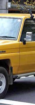 TOYOTA Land Cruiser 70 (HZJ70)  Características técnicas
