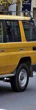TOYOTA Land Cruiser 70 (HZJ70)  Características técnicas
