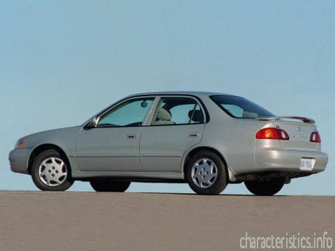 TOYOTA Поколение
 Corolla (E11) 2.0 D 4D (90 Hp) Технически характеристики
