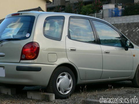 TOYOTA Покоління
 Corolla Spacio (E11) 1.8i (125 Hp) Технічні характеристики
