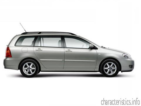 TOYOTA Поколение
 Corolla Wagon (E12) 2.0 D 4D (116 Hp) Технически характеристики
