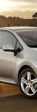 TOYOTA Auris Facelift 2010 1.33 VVT i (99 Hp) Características técnicas
