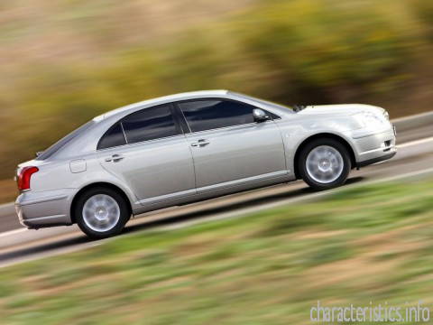 TOYOTA Generacja
 Avensis Hatch II 1.6 VVT i (110 Hp) Charakterystyka techniczna
