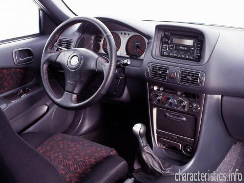 TOYOTA 世代
 Corolla Hatch (E11) 1.6 i 16V (110 Hp) 技術仕様

