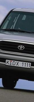 TOYOTA Land Cruiser 100 J10 Технічні характеристики
TOYOTA Land Cruiser 100 J10 Технічні характеристики