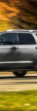 TOYOTA Sequoia II Restyling 5.7 AT (381hp) 4x4 技術仕様
