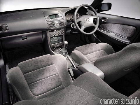 TOYOTA Покоління
 Corolla Compact (E11) 1.6 Aut. (107 Hp) Технічні характеристики
