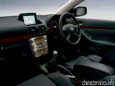 TOYOTA Generación
 Avensis Hatch II 2.0 D 4 (147 Hp) Características técnicas
