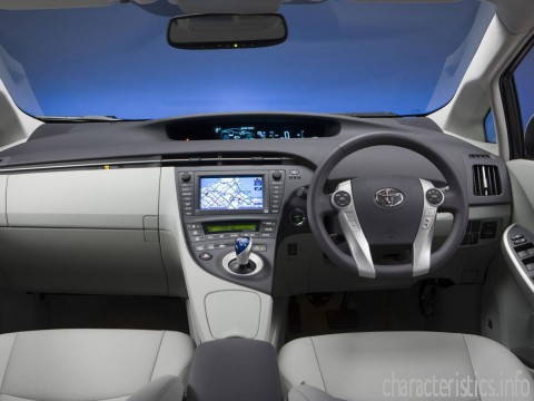 TOYOTA 世代
 Prius (ZVW30) 1.8 Dual VVT i (99 Hp) 技術仕様
