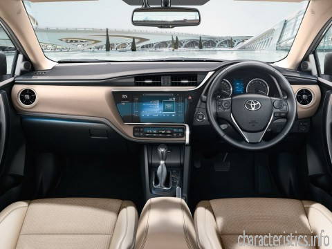 TOYOTA Generation
 Corolla XI (E160) Restyling 1.6 (122hp) Technische Merkmale
