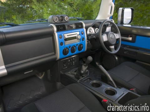 TOYOTA Покоління
 FJ Cruiser 4.0 V6 24V  (239 Hp) Технічні характеристики
