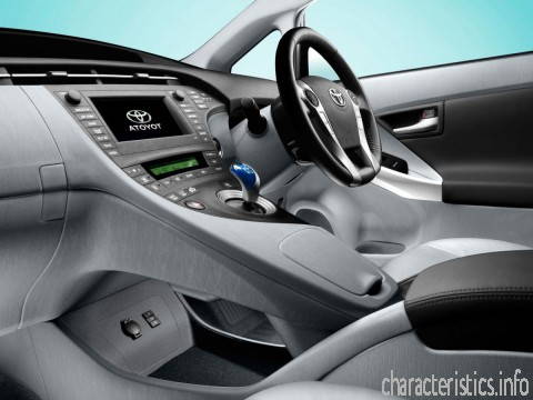 TOYOTA Generation
 Prius (ZVW30) 1.8 Dual VVT i (99 Hp) Τεχνικά χαρακτηριστικά
