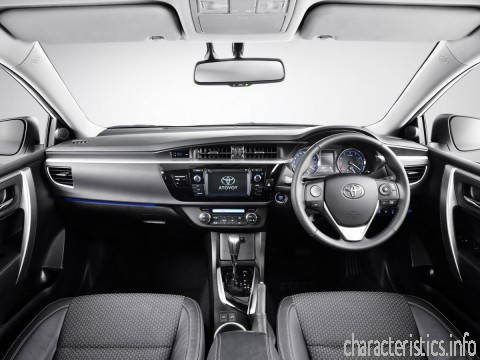 TOYOTA 世代
 Corolla XI (E160, E170) 1.3 (99hp) 技術仕様
