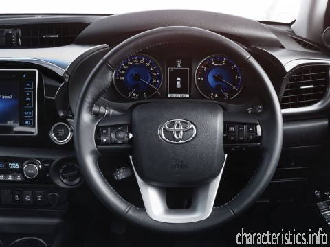 TOYOTA 世代
 Hilux VIII 2.8d AT (177hp) 4x4 技術仕様
