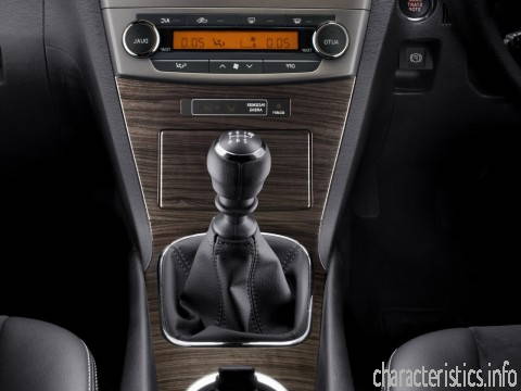 TOYOTA Generație
 Avensis III Restyling 2.0d MT (126hp) Caracteristici tehnice
